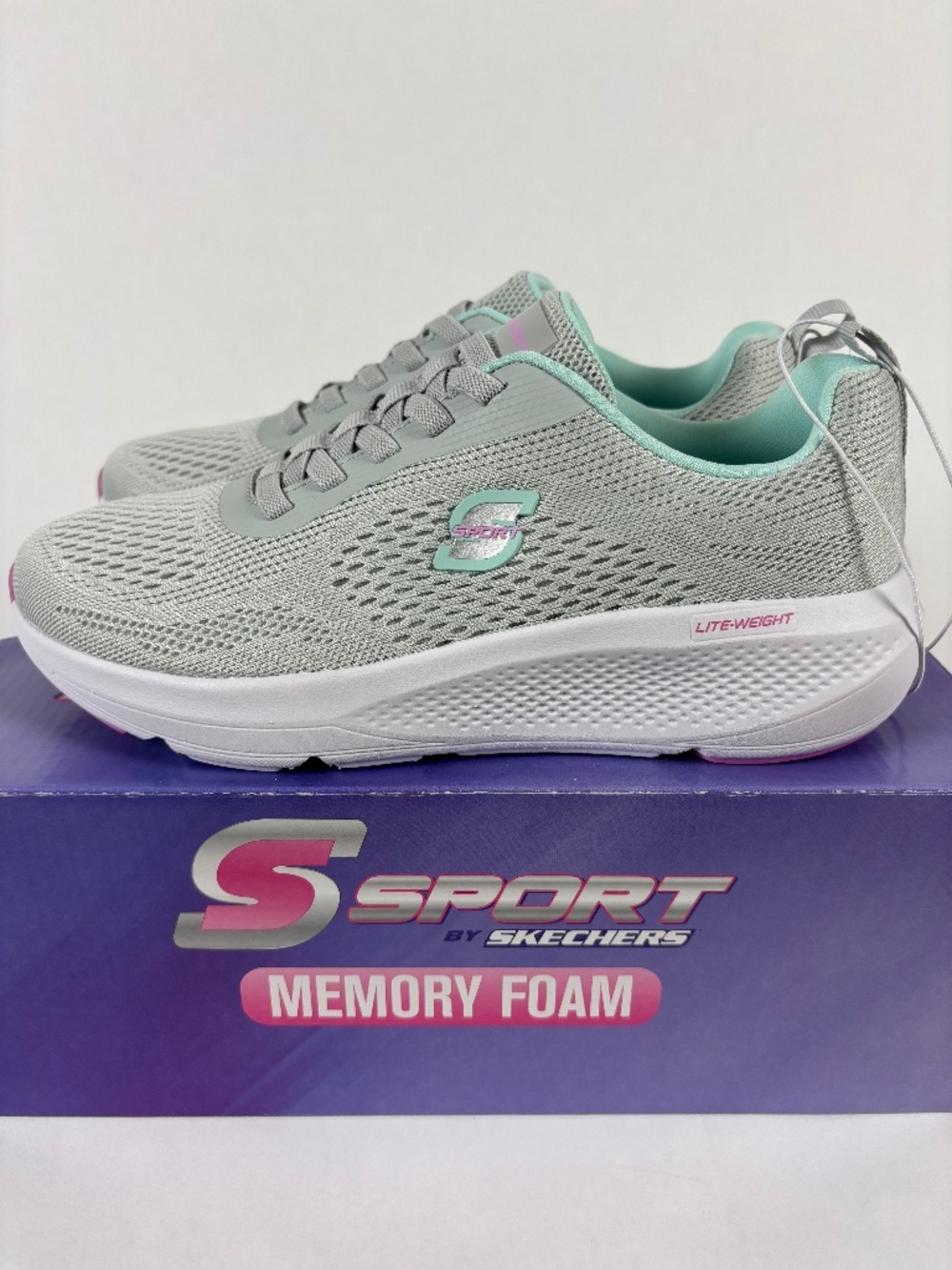 Skechers, S Sport, Slip‑On Sneakers, Women’s 6.5, Memory Foam, Machine Washable